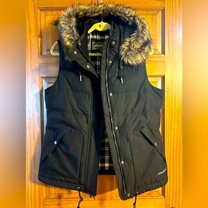 Eddie Bauer down filled vest. Size large